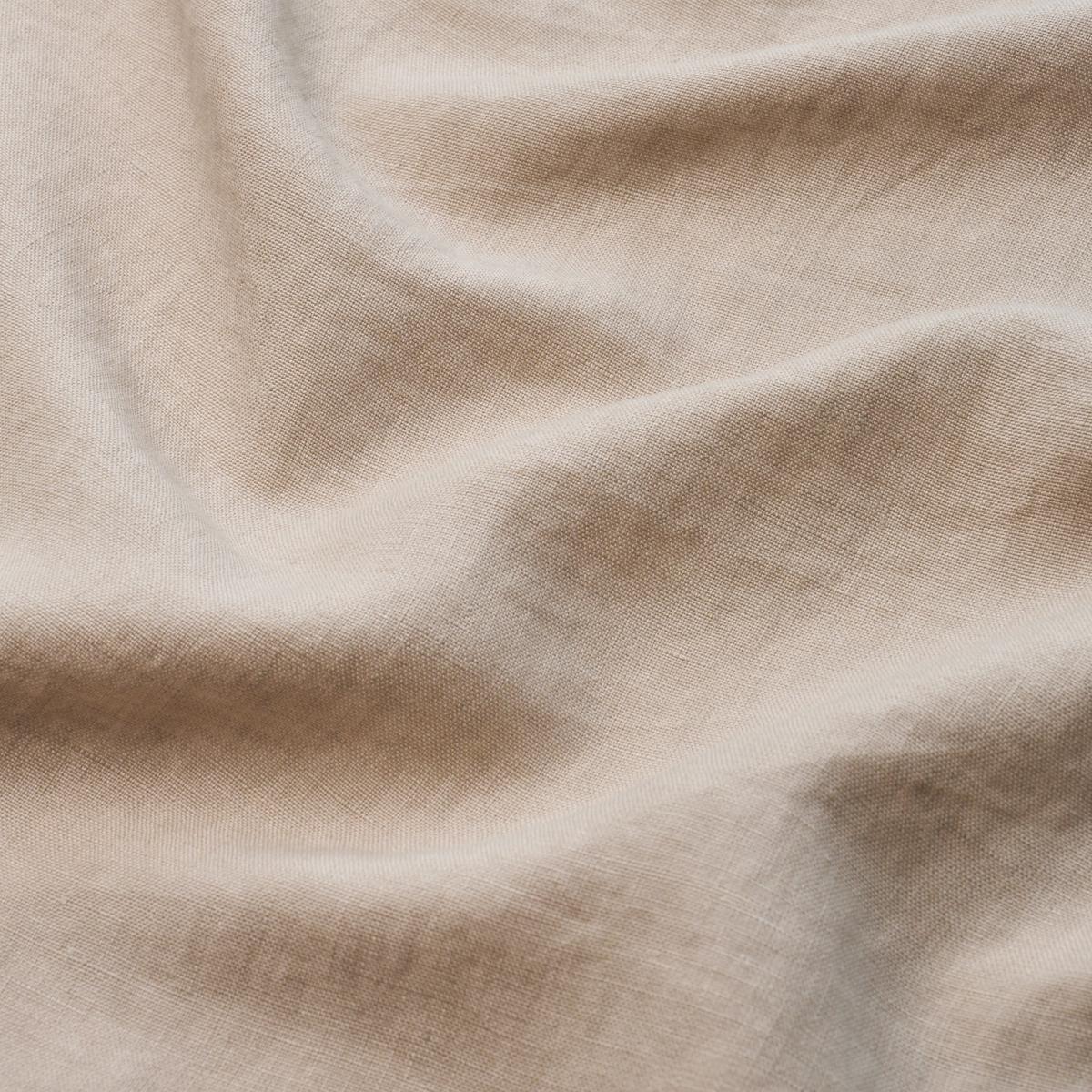 Schumacher Leslie Stonewashed Sheer Taupe Fabric