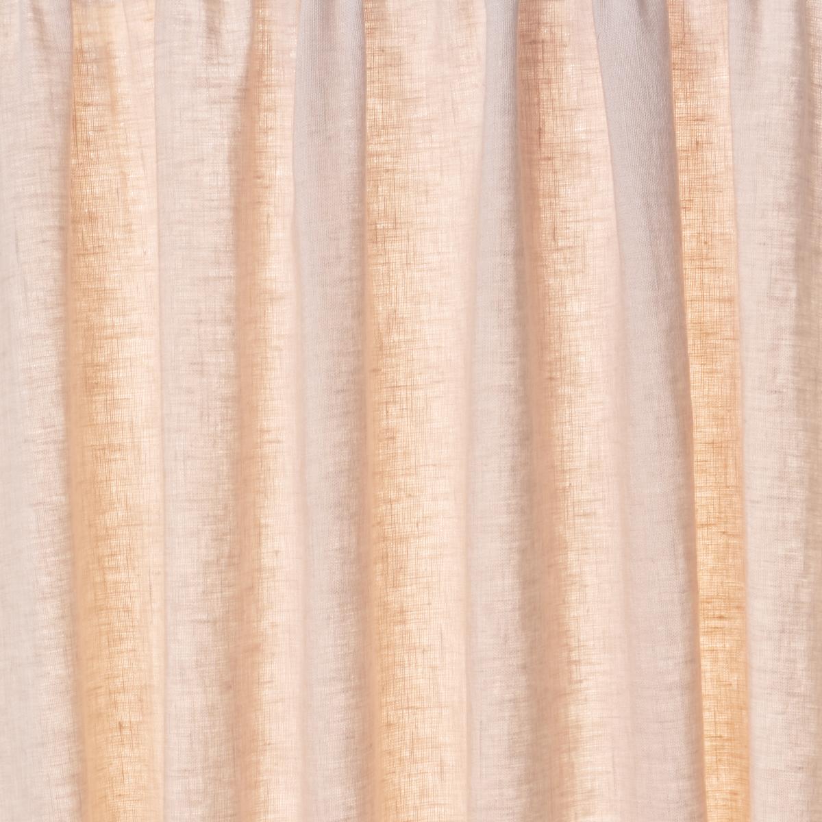 Schumacher Leslie Stonewashed Sheer Blush Fabric