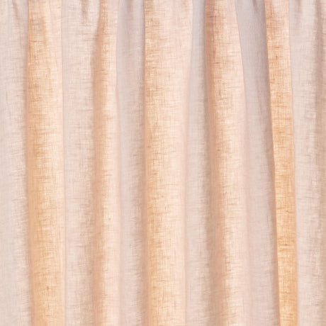 Schumacher Leslie Stonewashed Sheer Blush Fabric