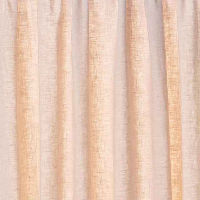 Schumacher Leslie Stonewashed Sheer Blush Fabric