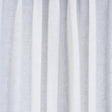 Schumacher Leslie Stonewashed Sheer White Fabric