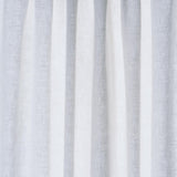 Schumacher Leslie Stonewashed Sheer White Fabric