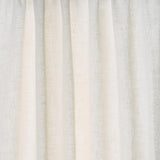 Schumacher Leslie Stonewashed Sheer Ivory Fabric