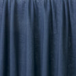Schumacher Leslie Stonewashed Sheer Navy Fabric