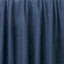 Schumacher Leslie Stonewashed Sheer Navy Fabric