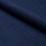 Schumacher Franc Linen Navy Fabric