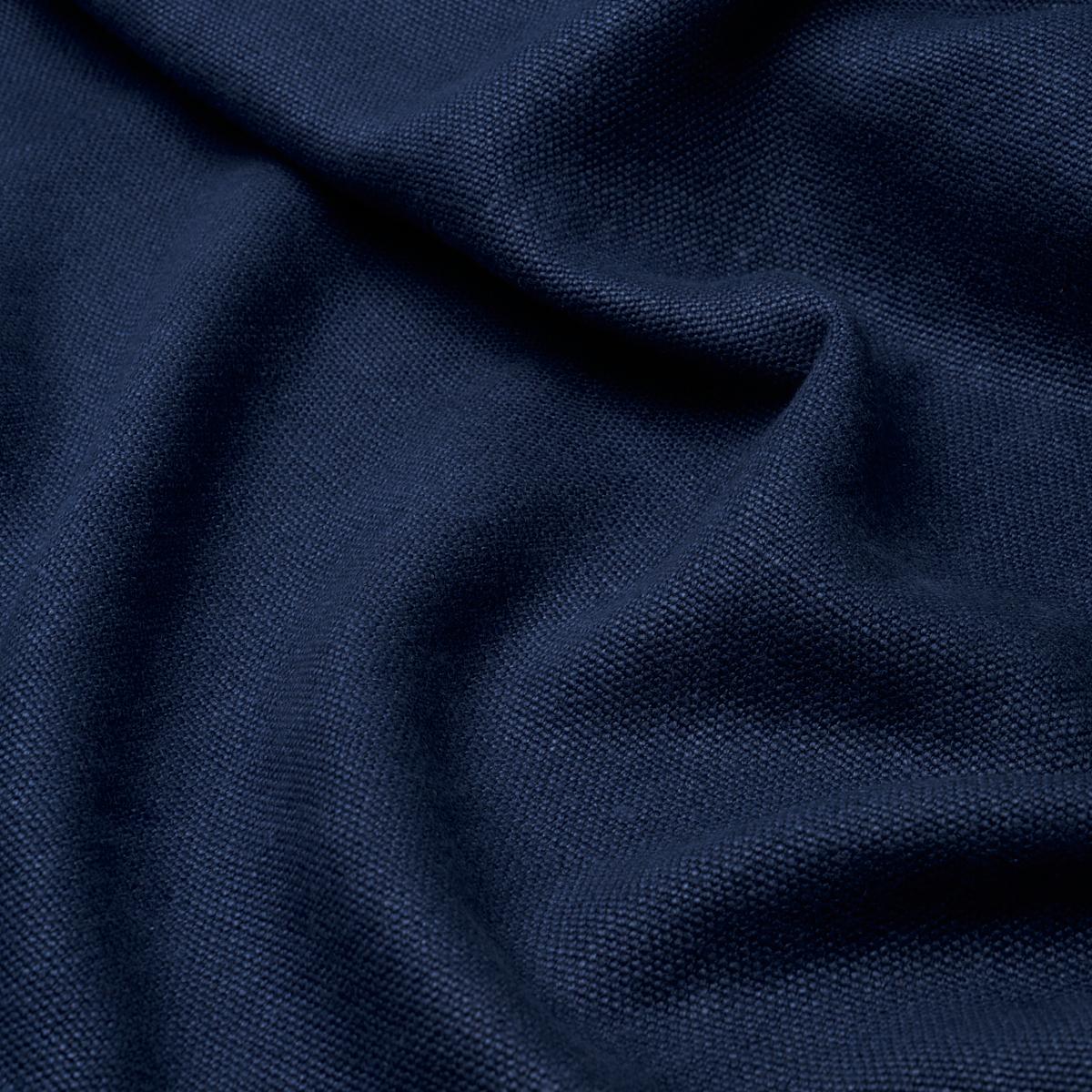 Schumacher Franc Linen Navy Fabric