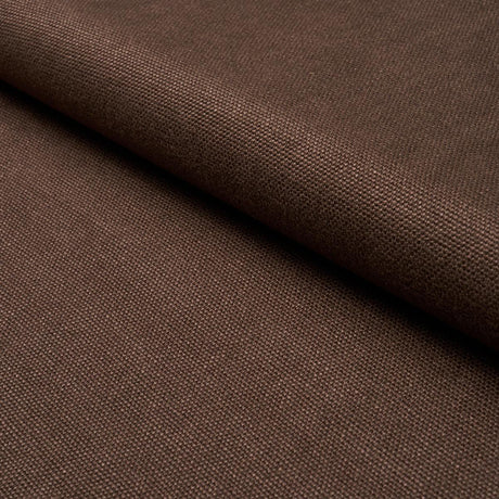 Schumacher Franc Linen Chocolate Fabric