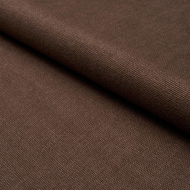 Schumacher Franc Linen Chocolate Fabric
