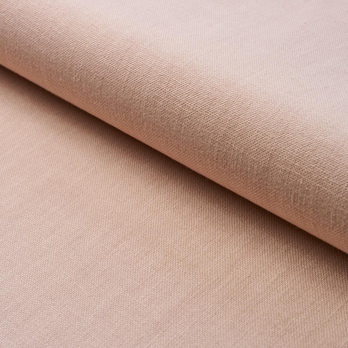 Schumacher Kai Linen Blush Fabric