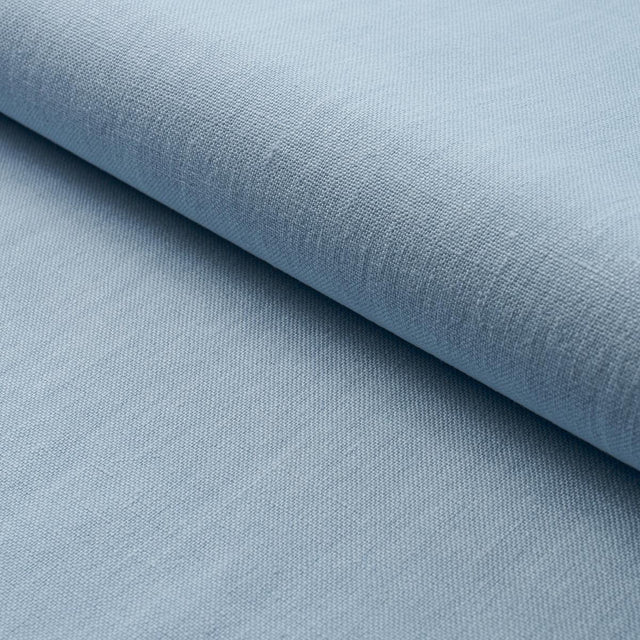 Schumacher Kai Linen Sky Fabric
