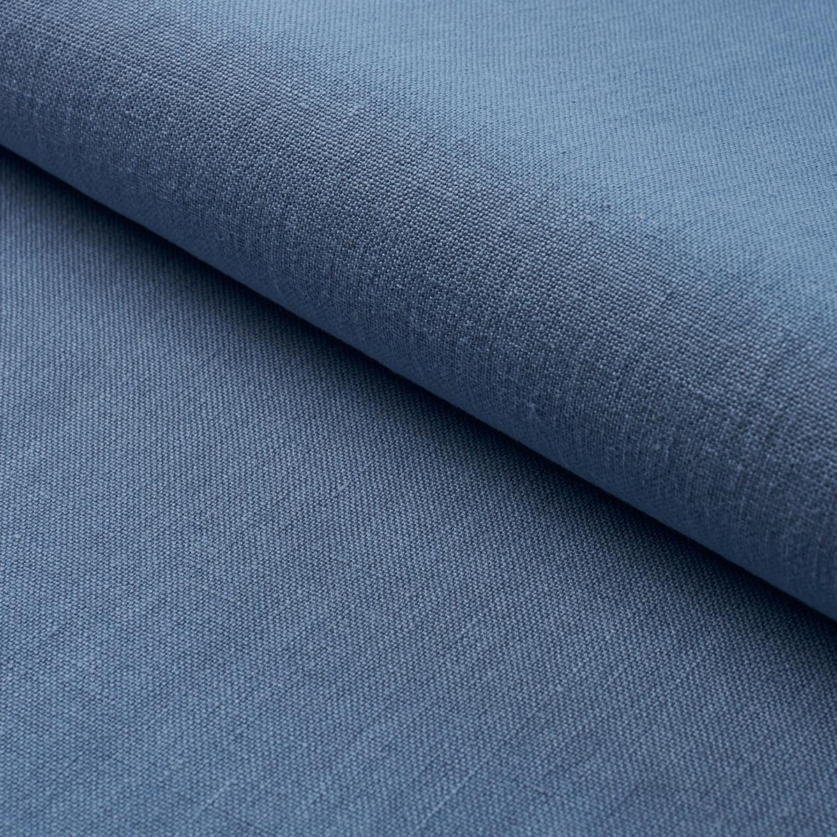 Schumacher Kai Linen Cadet Fabric