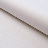 Schumacher Leo Glazed Linen Ivory Fabric