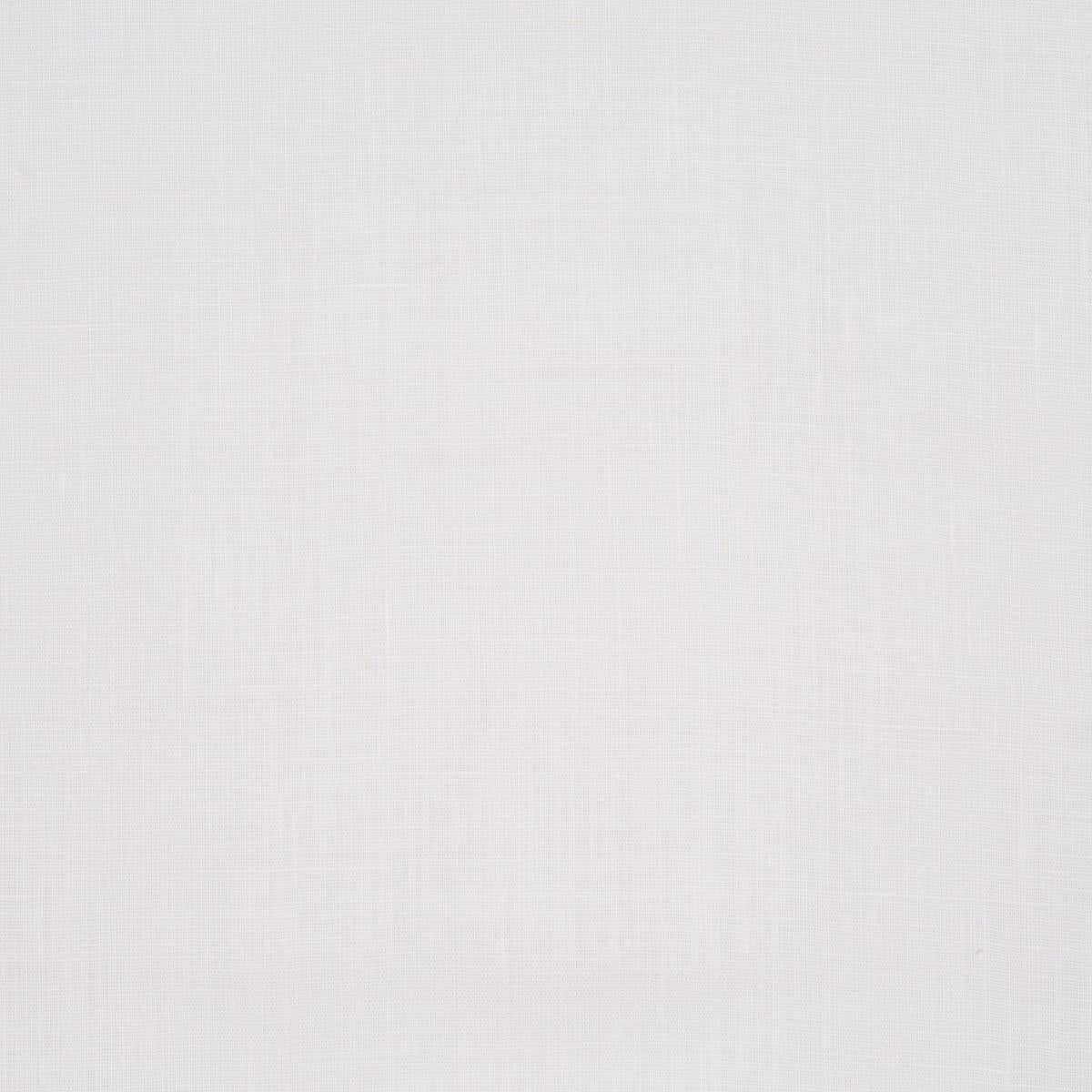 Schumacher Leo Glazed Linen Ivory Fabric
