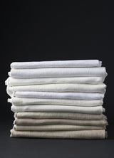 Schumacher Leo Glazed Linen Ivory Fabric
