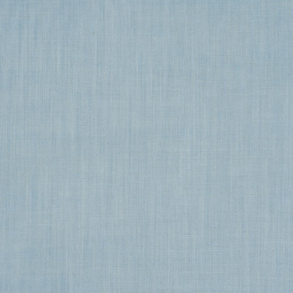 Schumacher Leo Glazed Linen Sky Fabric