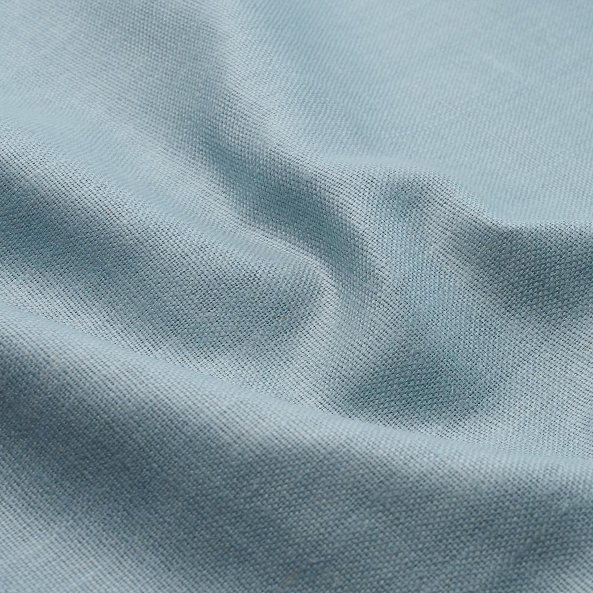 Schumacher Leo Glazed Linen Sky Fabric