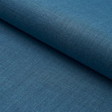 Schumacher Leo Glazed Linen Peacock Fabric