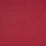 Schumacher Leo Glazed Linen Red Fabric