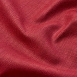 Schumacher Leo Glazed Linen Red Fabric