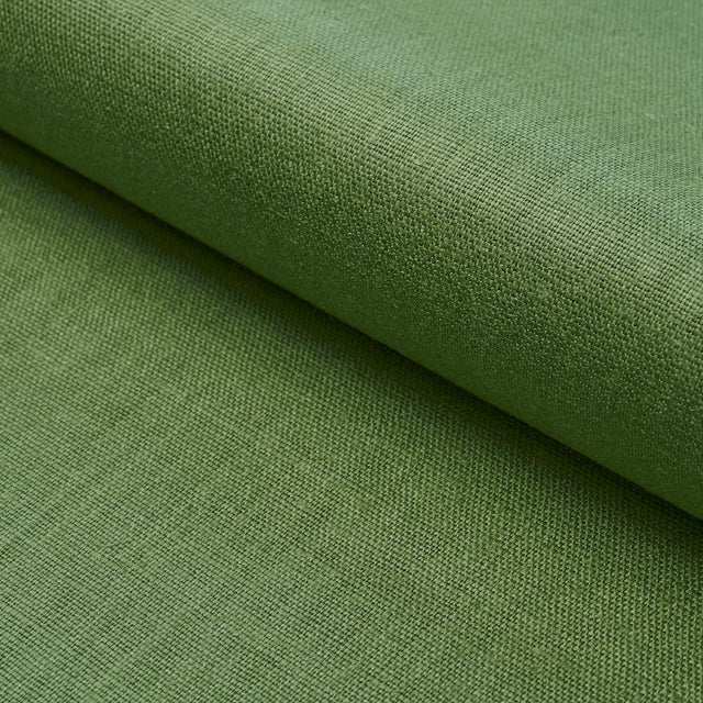 Schumacher Leo Glazed Linen Leaf Fabric