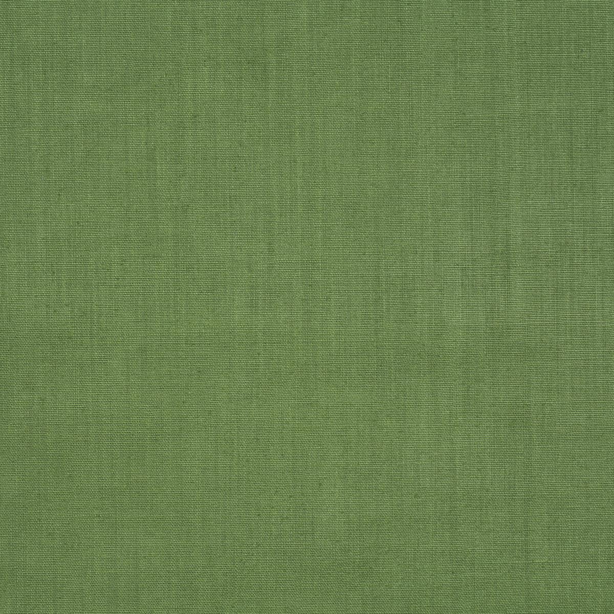 Schumacher Leo Glazed Linen Leaf Fabric