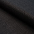 Schumacher Leo Glazed Linen Black Fabric