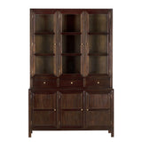 NOIR Colonial Hutch Hand Rubbed Brown