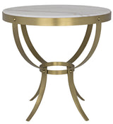 NOIR Byron Side Table Antique Brass
