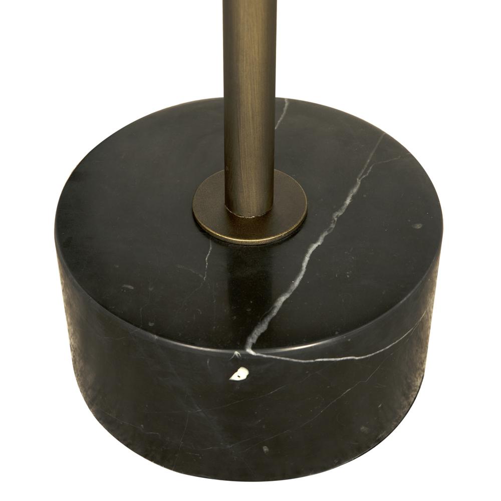 NOIR Santosha Side Table with Stone Top