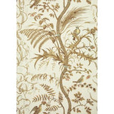 Brunschwig & Fils BIRD AND THISTLE BEIGE Wallpaper