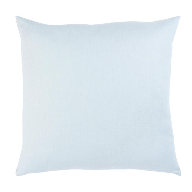 Schumacher Ciel 22" x 22" Lange Glazed Linen Pillow
