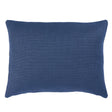 Schumacher Piet Performance Linen Indigo 16" x 12" Pillow