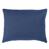 Schumacher Piet Performance Linen Indigo 16" x 12" Pillow