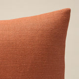 Schumacher Piet Performance Linen Ginger 22" x 22" Pillow