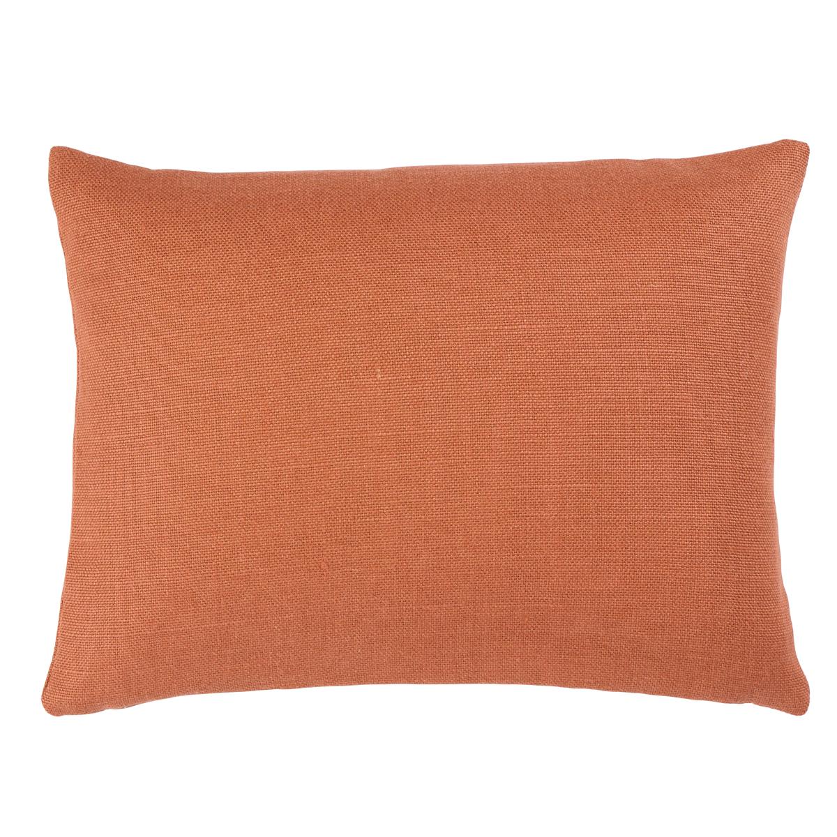 Schumacher Piet Performance Linen Ginger 16" x 12" Pillow