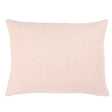 Schumacher Piet Performance Linen Rose Quartz 16" x 12" Pillow