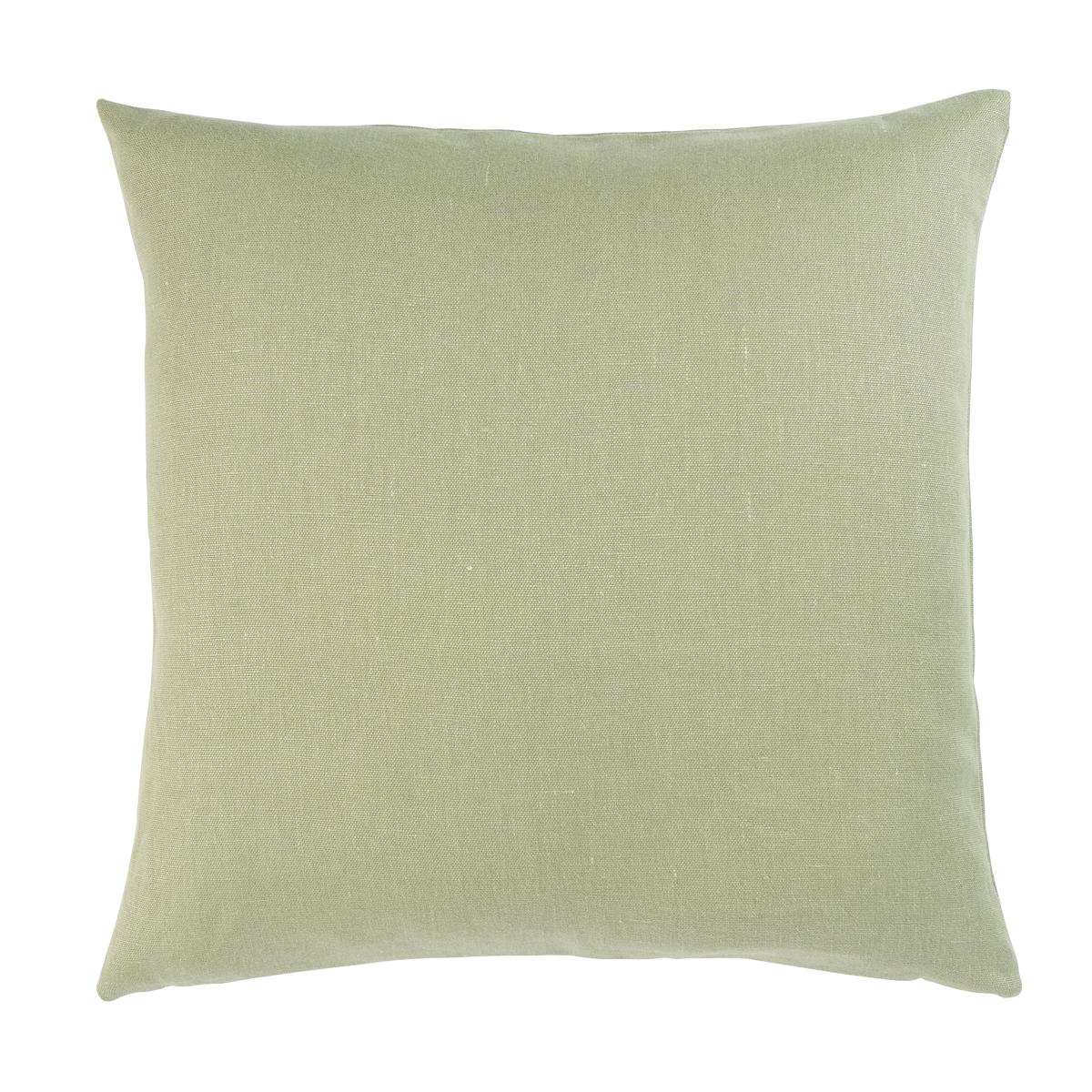 Schumacher Sage 20" x 20" Jumi Stonewashed Linen Pillow