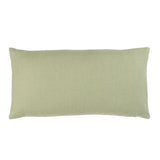 Schumacher Sage 24" x 12" Jumi Stonewashed Linen Pillow