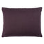 Schumacher Aubergine 16" x 12" Jumi Stonewashed Linen Pillow