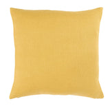 Schumacher Ochre 18" x 18" Franc Linen Pillow