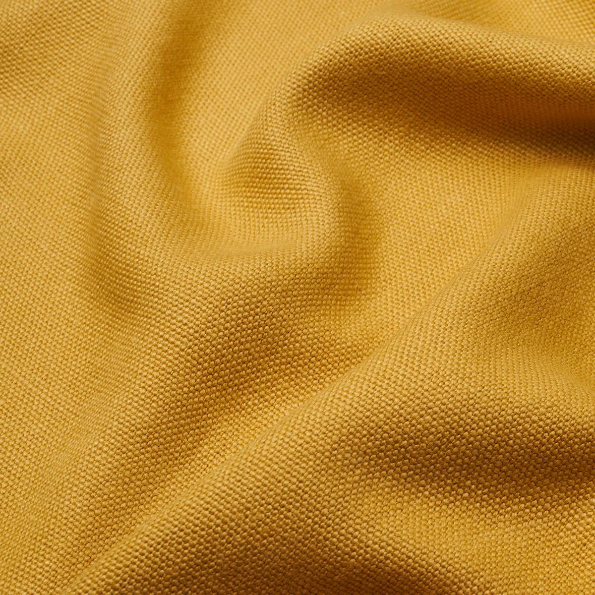 Schumacher Ochre 24" x 12" Franc Linen Pillow