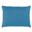 Schumacher Peacock 16" x 12" Leo Glazed Linen Pillow
