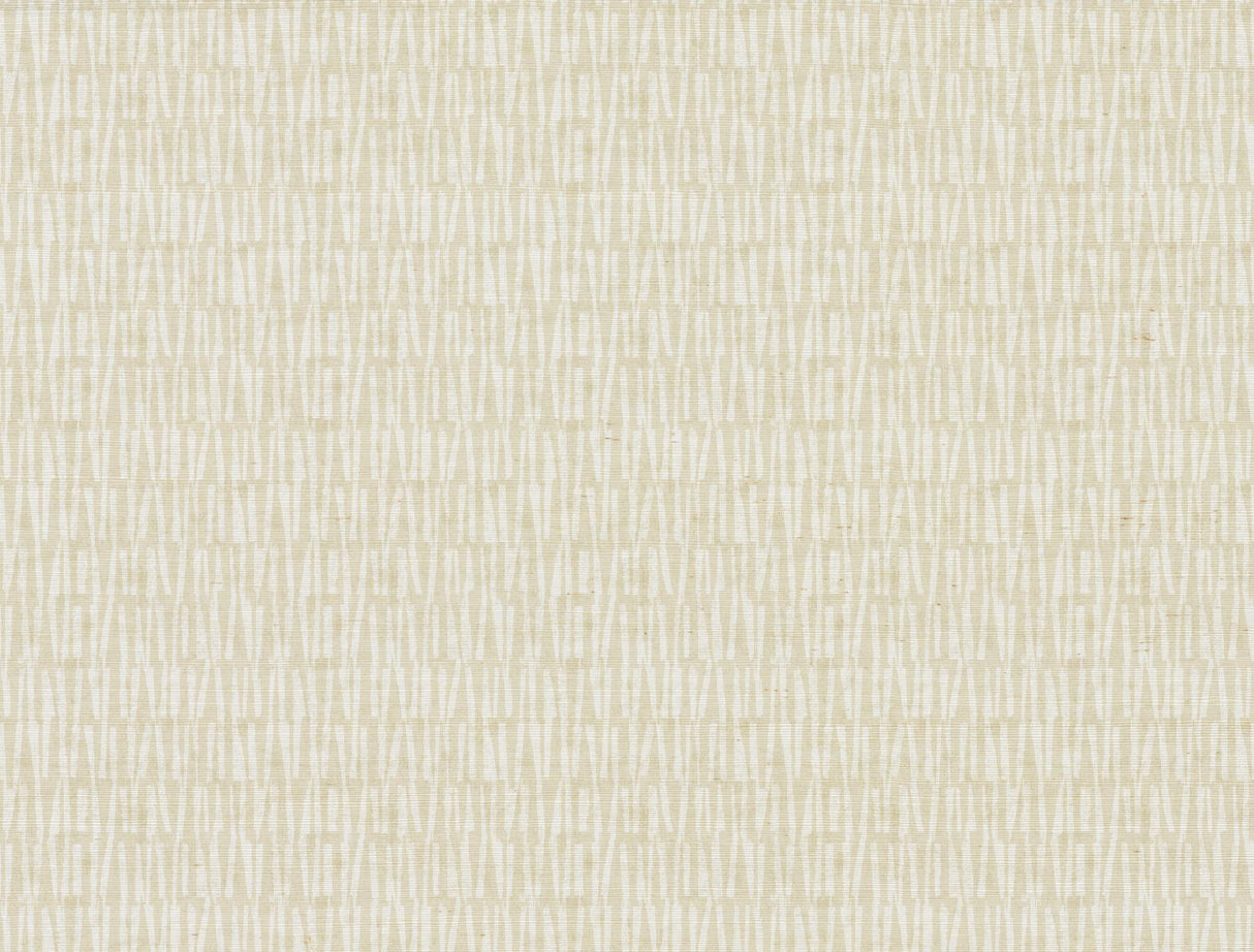 York Thatched Beige Wallpaper