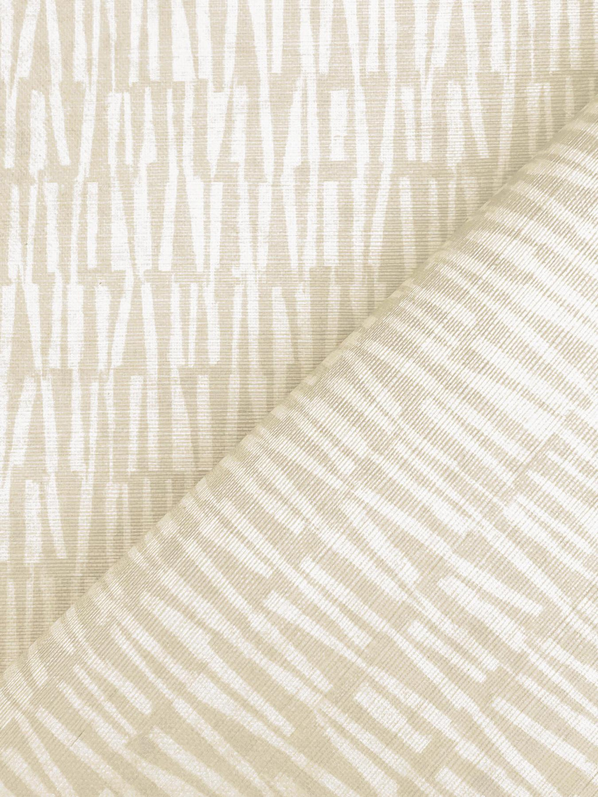 York Thatched Beige Wallpaper