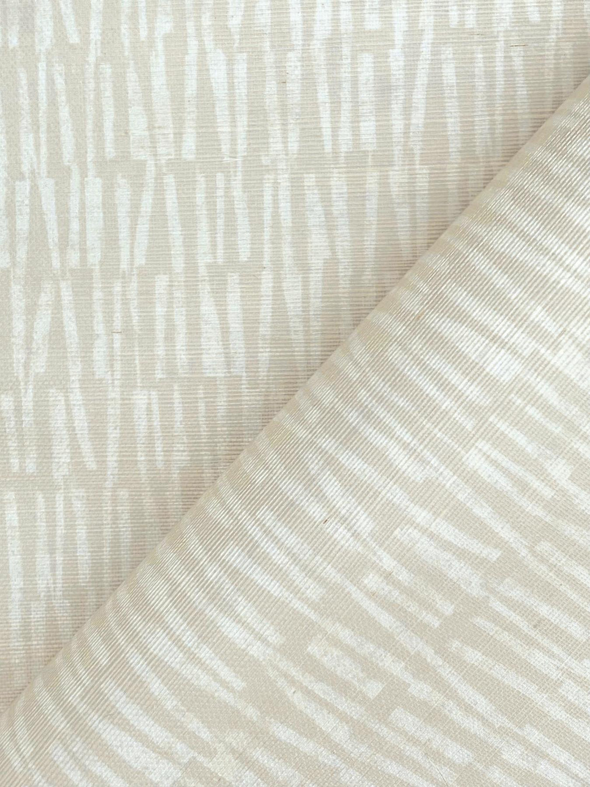 York Thatched Grey Wallpaper