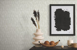 York Thatched Grey Wallpaper