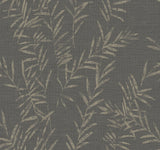 York Allerton Bamboo Black Wallpaper