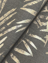 York Allerton Bamboo Black Wallpaper