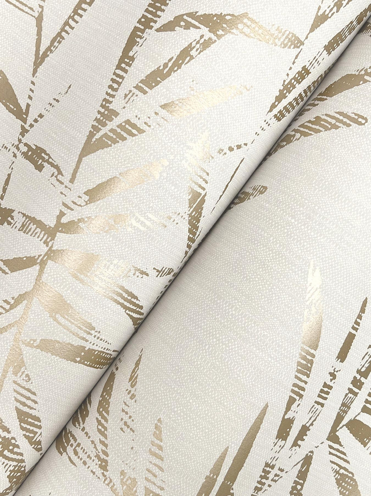 York Allerton Bamboo White Wallpaper